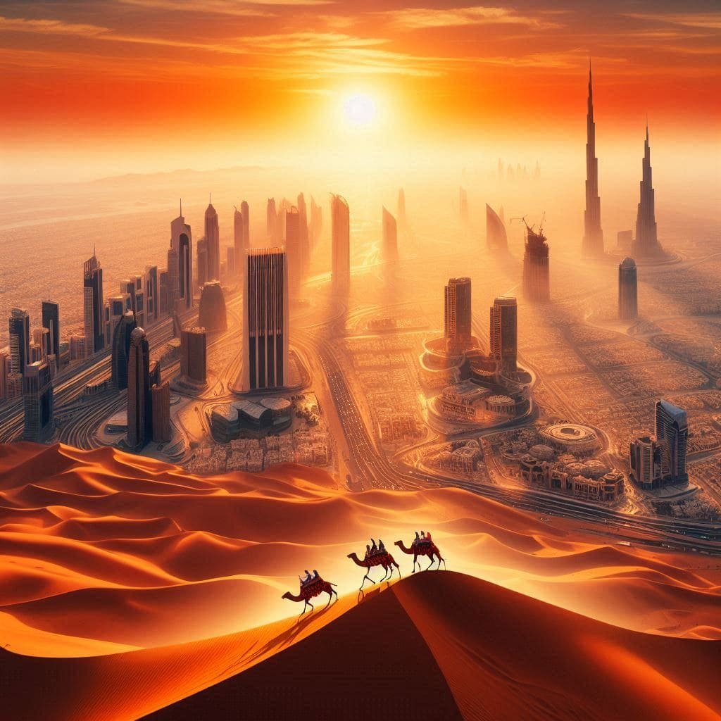  Combo Tour of City Highlights and Desert Safari visit dubai desert safaris
