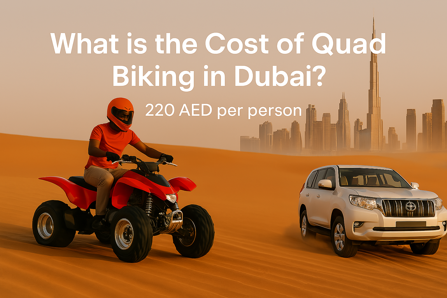 What is the Cost of Quad Biking in Dubai?