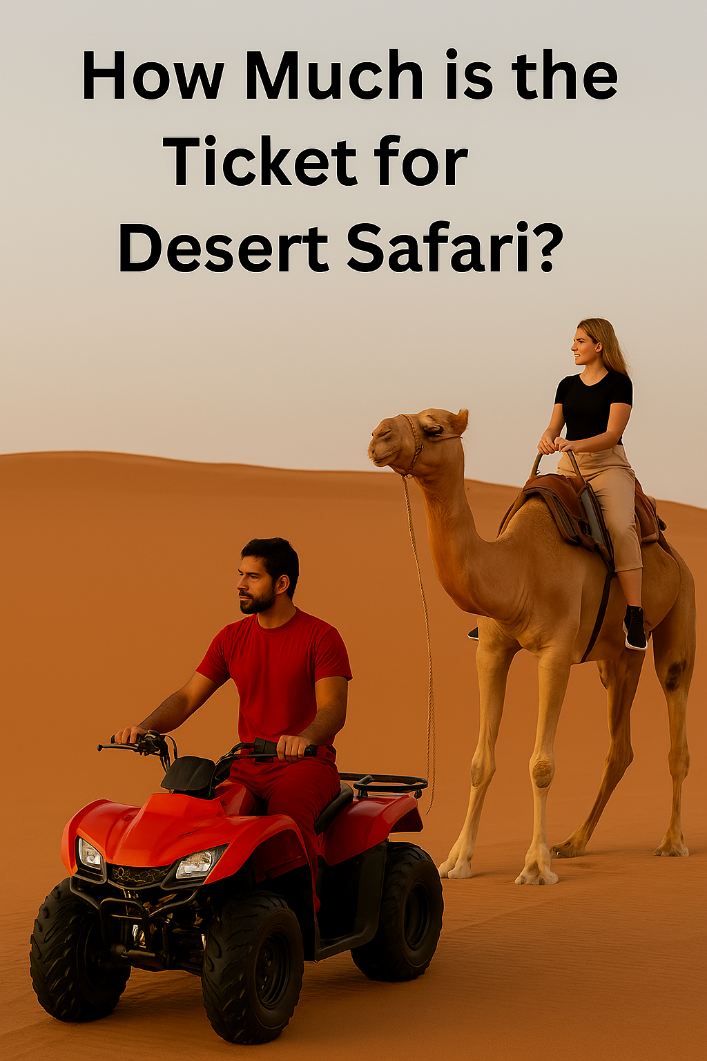 How Much is the Ticket for Desert Safari?